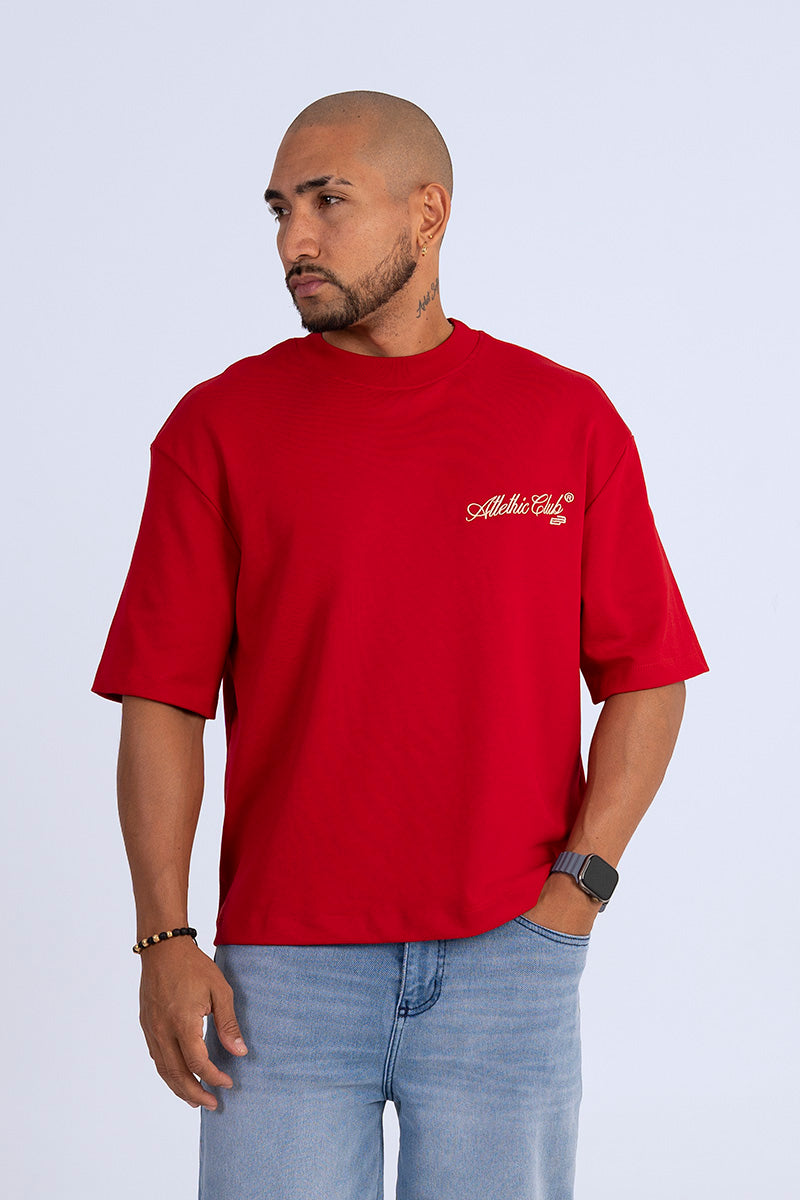 Camiseta boxy fit atlethic club