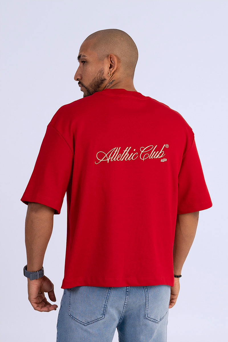 Camiseta boxy fit atlethic club