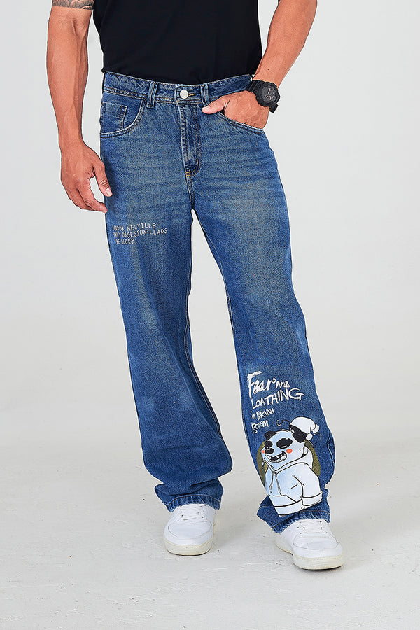 Pantalón Ancho jeans Cod. 1210272 - Nice