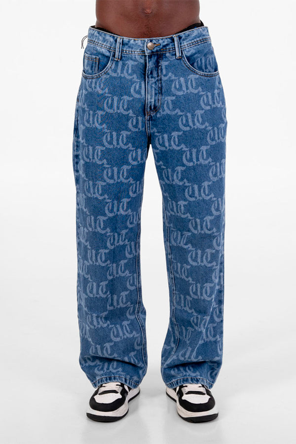 Jean relaxed fit graff