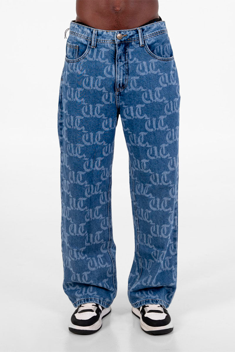 Jean relaxed fit graff