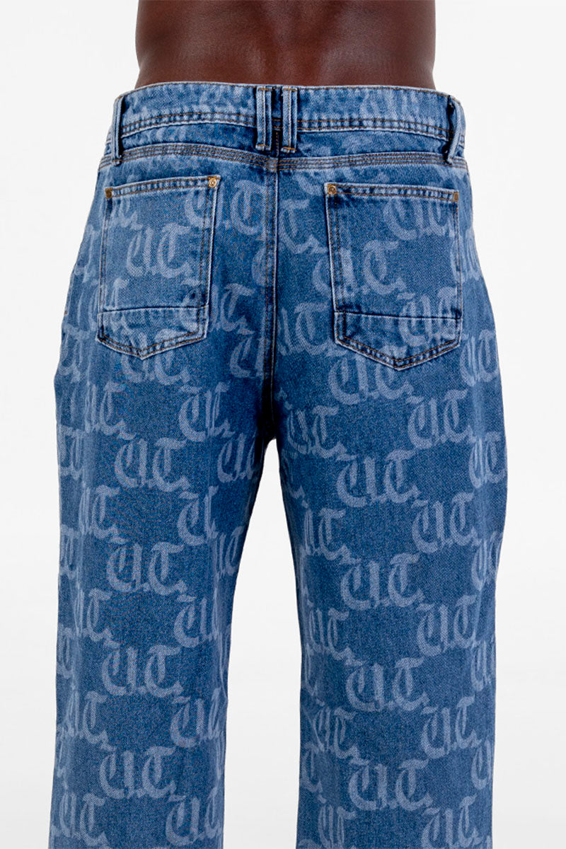 Jean relaxed fit graff