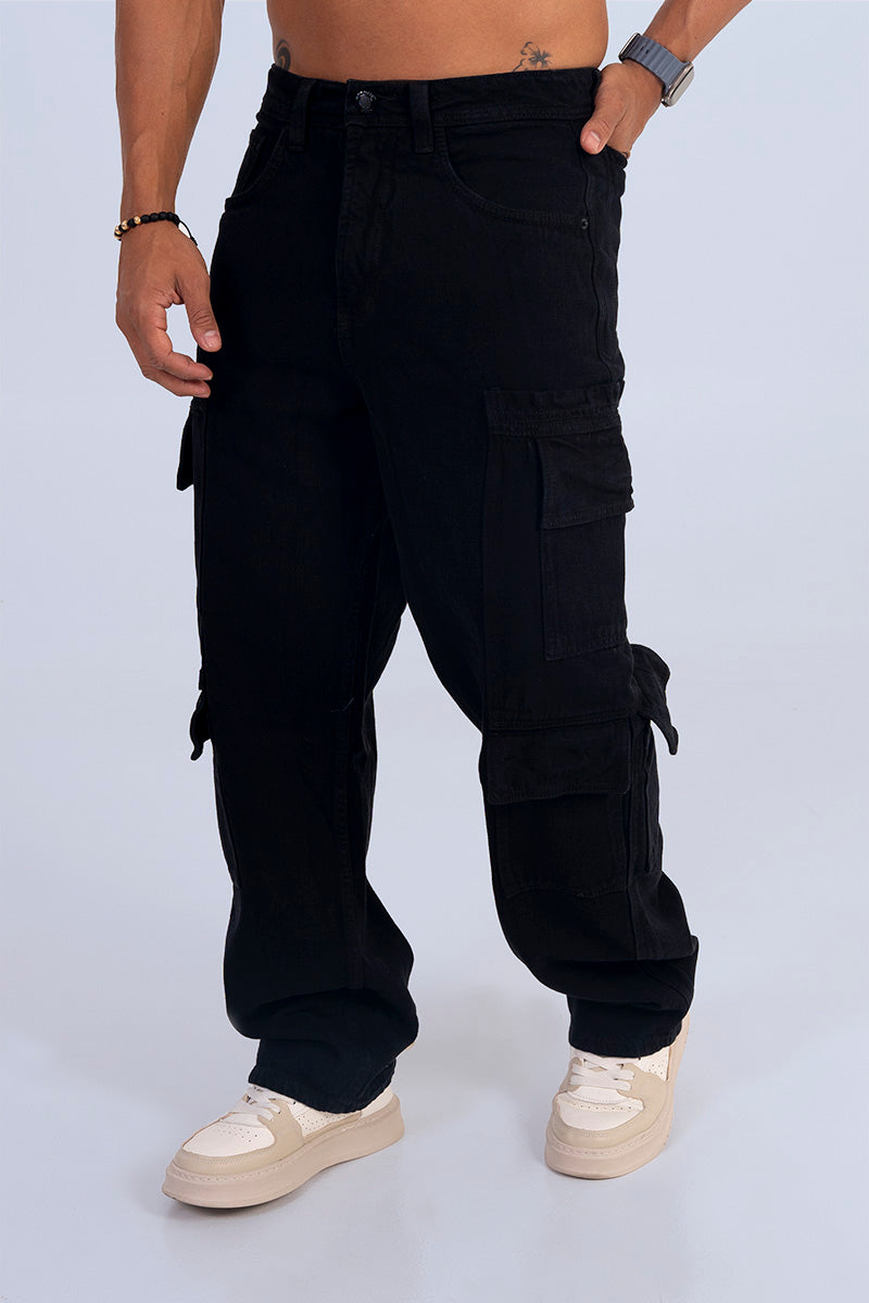 Jean moda cargo midnight