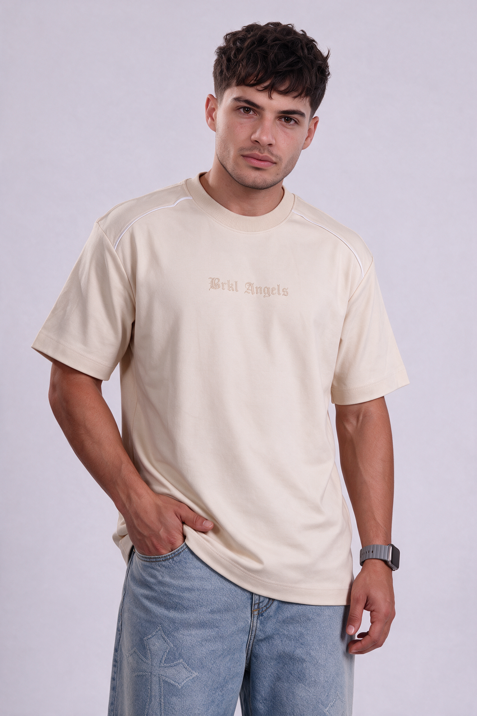 Camiseta corte regular angeles