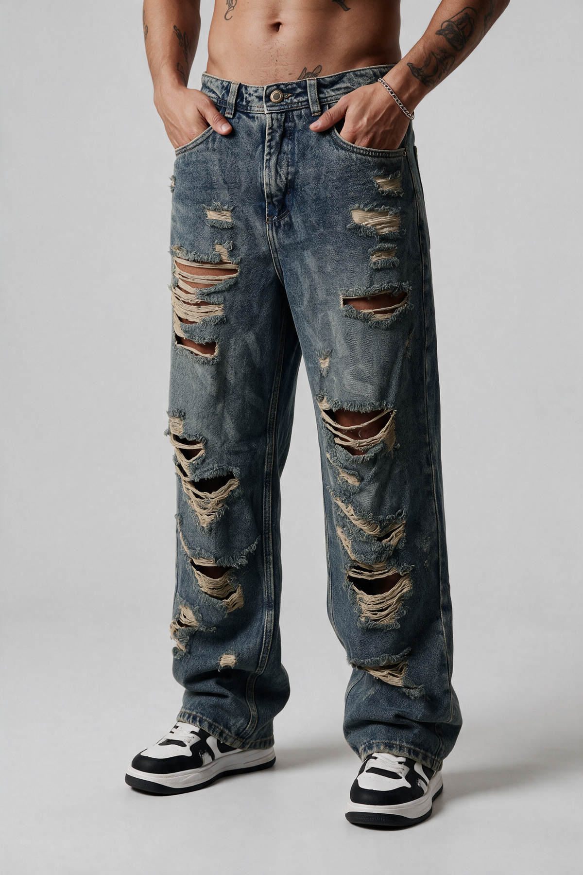 Jean moda ancho manhattan