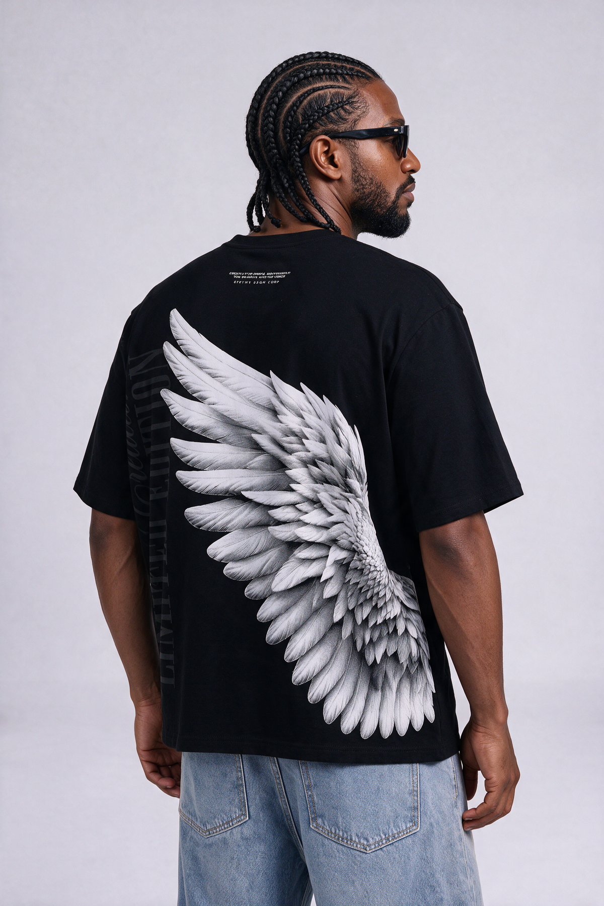Camiseta oversize creative