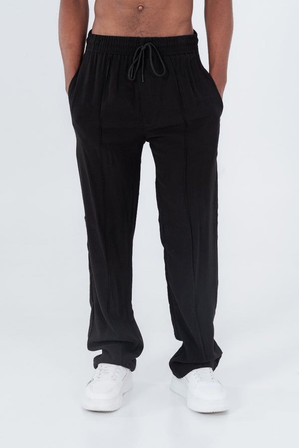 Pantalon hawaiano negro